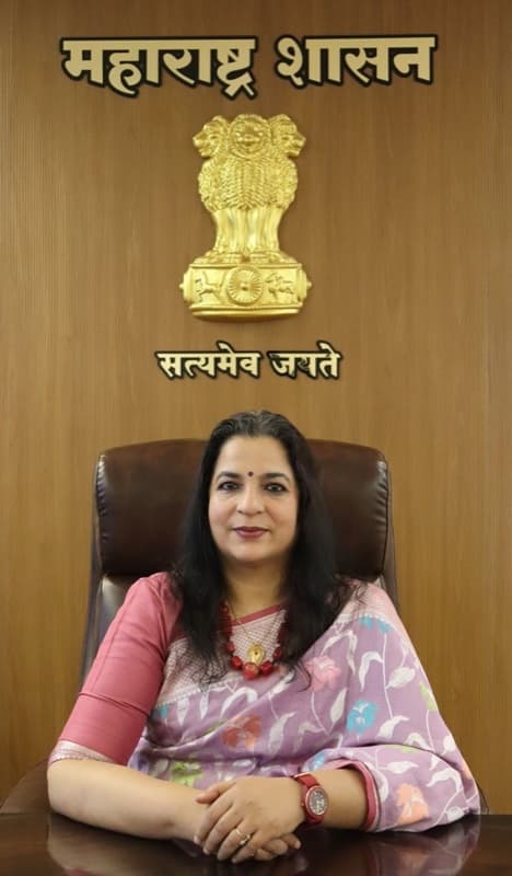 महामंडळाच्या व्यवस्थापकीय संचालक श्रीमती लीना बनसोड (भा.प्र.से.) यांचे छायाचित्र