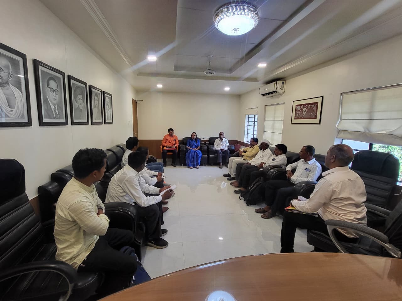 आदि शबरी फाउंडेशन, संचालक मंडळाची बैठक  दिनांक : 24-09-2025